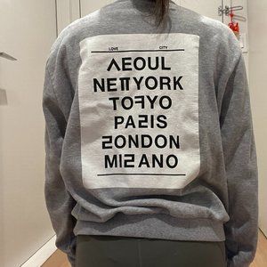 City Name Korean Sweatshirt